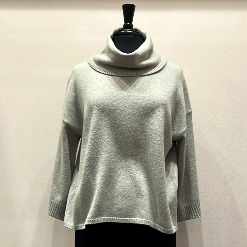 Cowl Sweater Grey